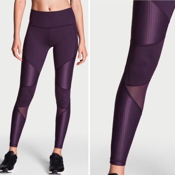 Victoria's Secret Pants - SOLD VS Sport knockout mesh leggings M